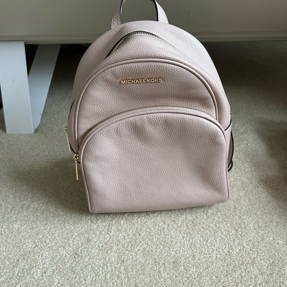 Coach backpack purse. Like new.  Blush pink